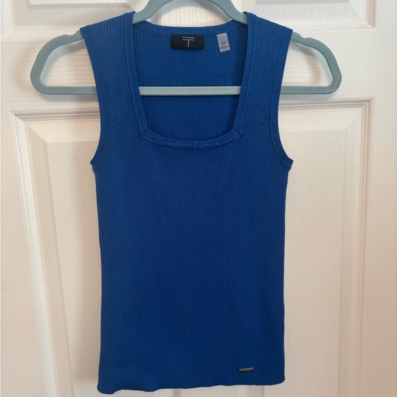 Tahari Tops - Tahari Royal Blue Ribbed Tank Top. Medium